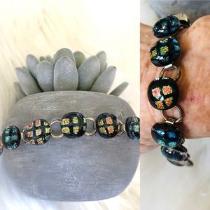 Glass Multi-color Bracelet